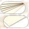 18 Pcs Beginners Wooden Loom Notched Weaving Loom Basket Weaving Tools